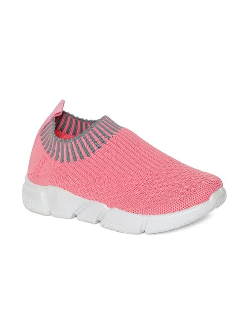 girl's pink slip on solid sports shoe - 17765273 - Very Small Image - 1