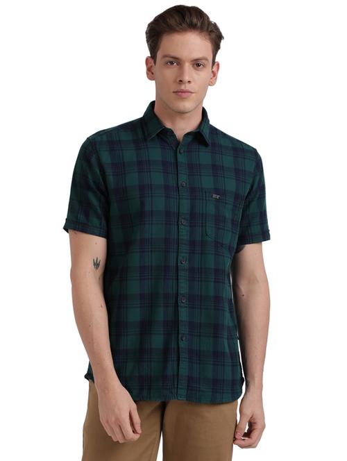 green checkered casual shirt - 17767511 - Very Small Image - 1