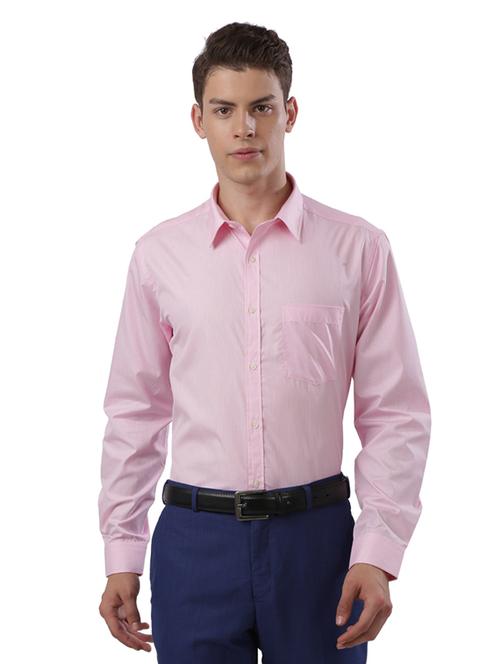 pink checkered formal shirt - 17767939 - Very Small Image - 1