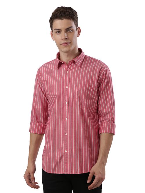 red striped formal shirt - 17767954 - Very Small Image - 1