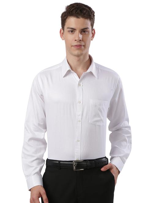 white checkered formal shirt - 17768002 - Very Small Image - 1