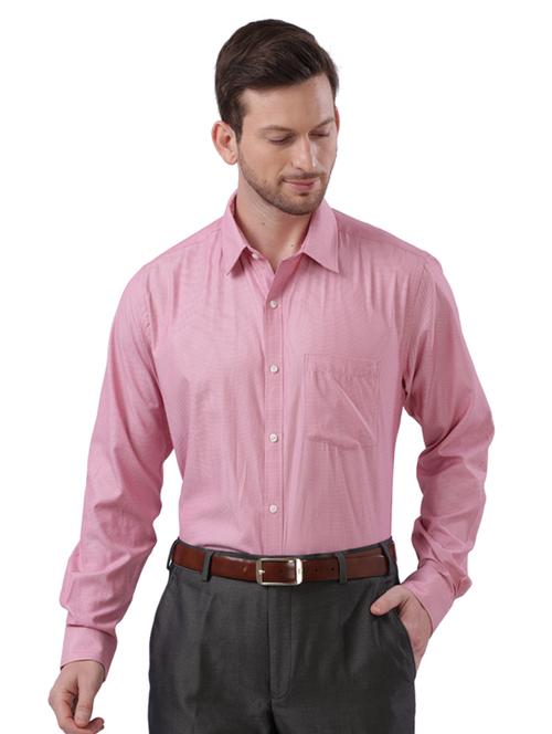 pink printed formal shirt - 17768021 - Very Small Image - 1