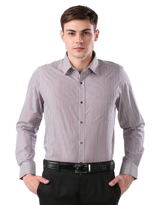 red striped formal shirt - 17768231 - Very Small Image - 1