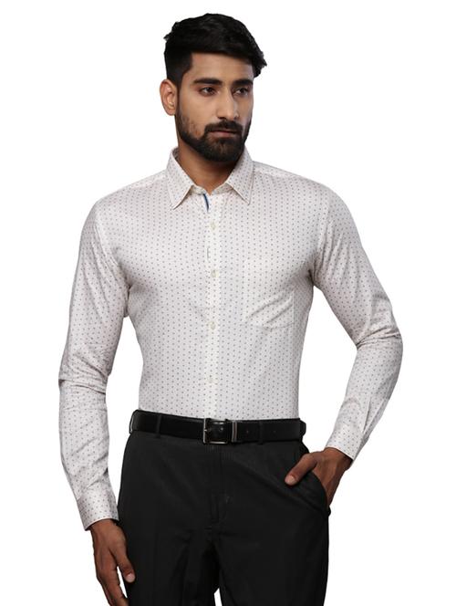 off white printed formal shirt - 17768282 - Very Small Image - 1