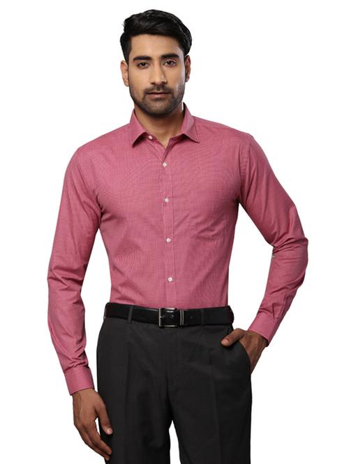 red checkered formal shirt - 17768284 - Very Small Image - 1