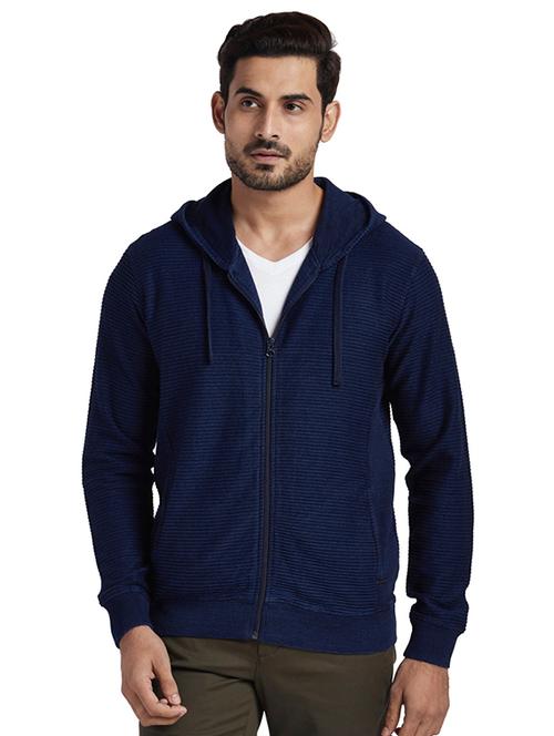 navy blue striped sweatshirt - 17768532 - Very Small Image - 1