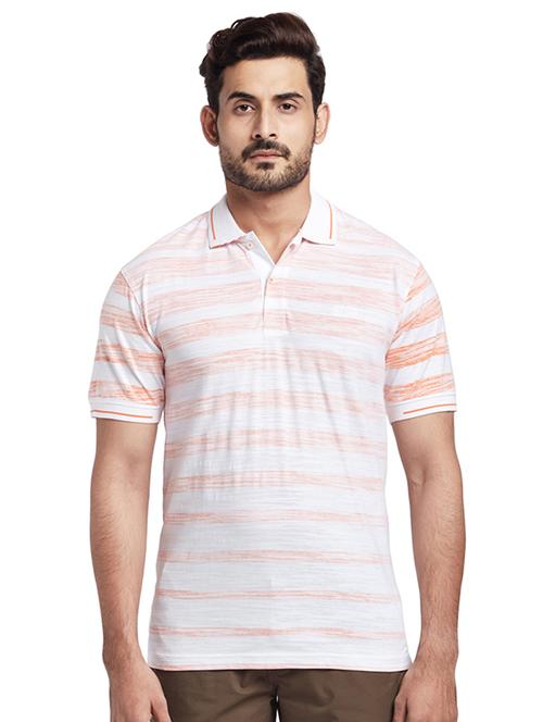 white striped polo t-shirt - 17768580 - Very Small Image - 1