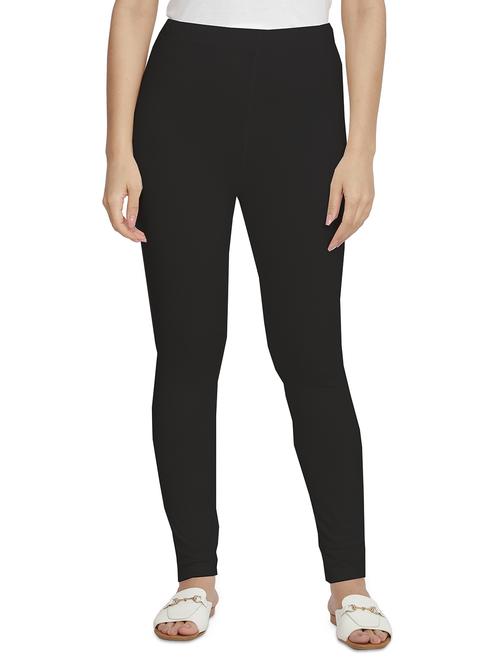 high rise solid leggings - 17770698 - Very Small Image - 1