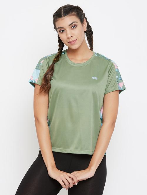 women's all over print crew neck t-shirt - 17773211 - Very Small Image - 1