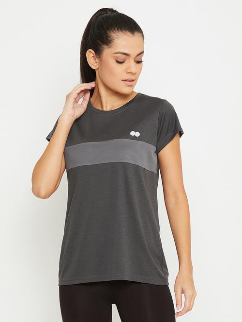 round neck solid tee - 17773234 - Very Small Image - 1