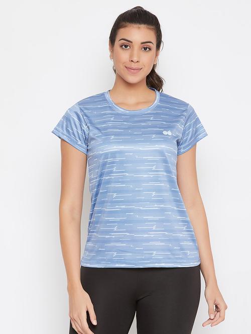 round neck printed tee - 17773243 - Very Small Image - 1