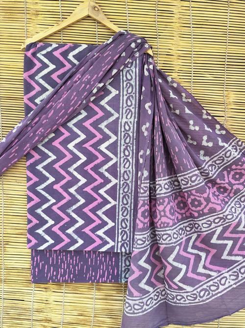 exclusive new hand block printed cotton - 17773414 - Very Small Image - 1