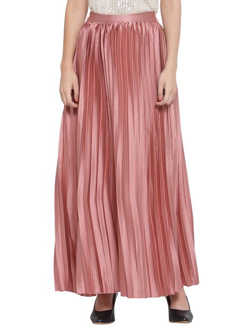 high rise pleated skirt - 17773492 - Very Small Image - 1