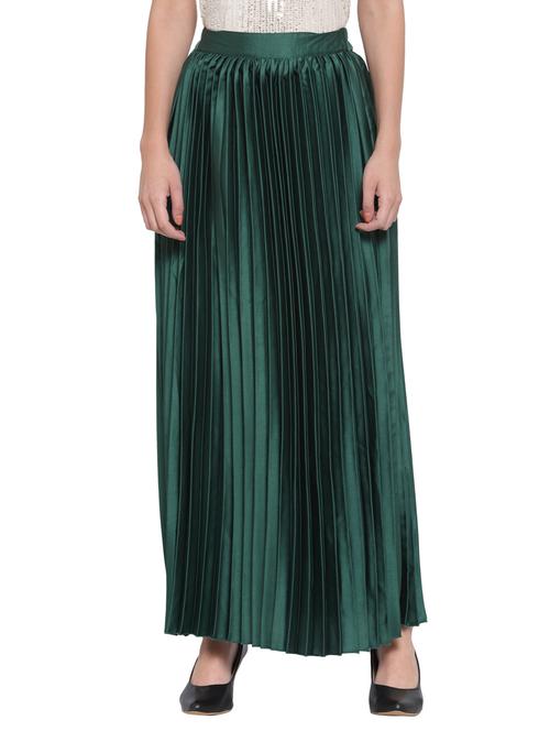 high rise pleated skirt - 17773494 - Very Small Image - 1