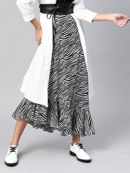 high rise pleated skirt - 17773496 - Very Small Image - 1