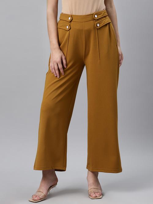 high rise wide leg trouser - 17773530 - Very Small Image - 1