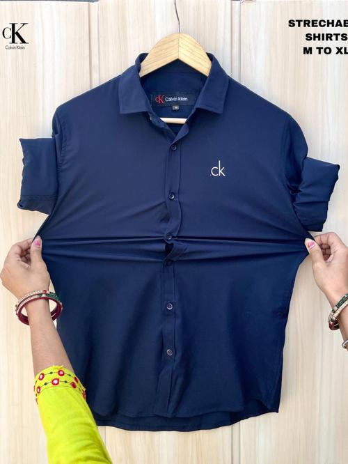 blue polyester tshirt - 17774505 - Very Small Image - 1