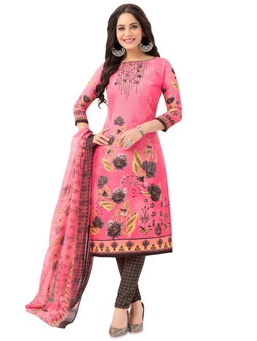 printed unstitched suit - 17775397 - Very Small Image - 1