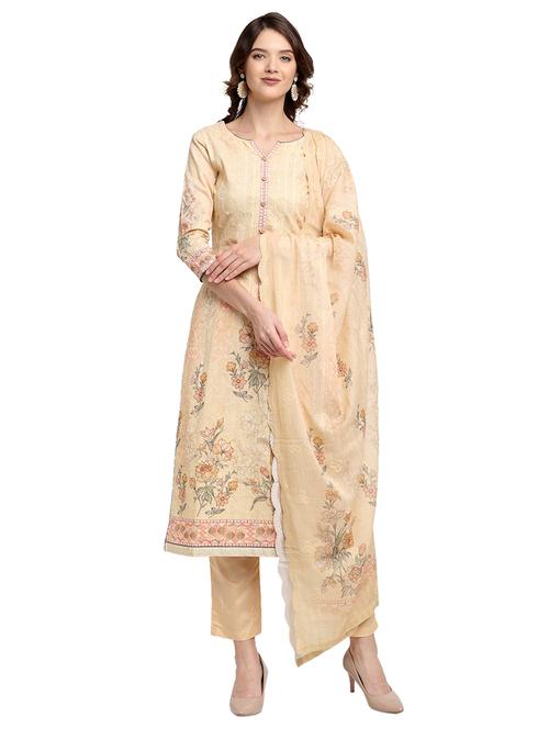 embroidered unstitched suit - 17775441 - Very Small Image - 1