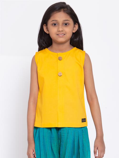 round neck solid kurta - 17776761 - Very Small Image - 1
