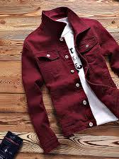 red denim jacket - 17777183 - Very Small Image - 1