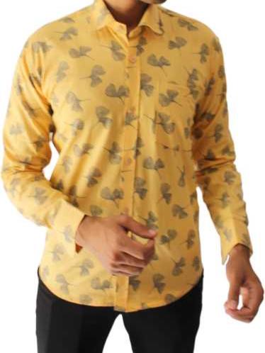 men regular fit printed formal shirt - 17779353 - Very Small Image - 1