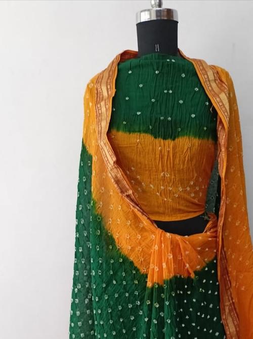 yellow cotton saree - 17782416 - Very Small Image - 1