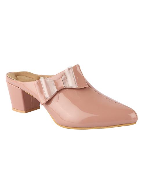 pink synthetic slip on sandals - 17782514 - Very Small Image - 1