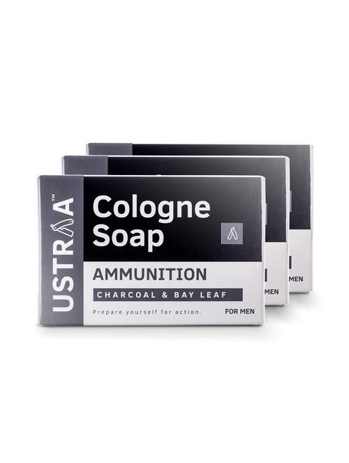 ustraa cologne soap - ammunition (pack of 3) - 17782620 - Very Small Image - 1