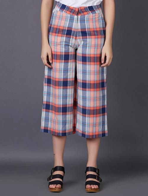 multi colored checkered regular capri - 17783314 - Very Small Image - 1