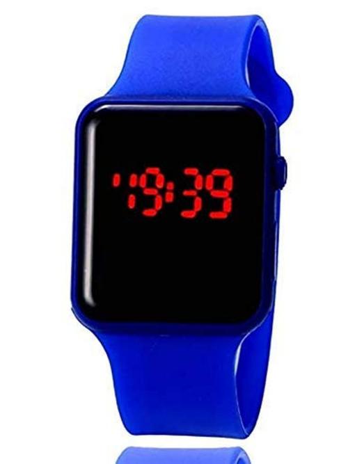 full black dial with silicone strap. - 17783948 - Very Small Image - 1