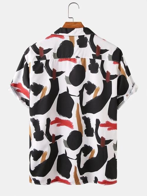 half sleeves with digital printed - 17784105 - Very Small Image - 1