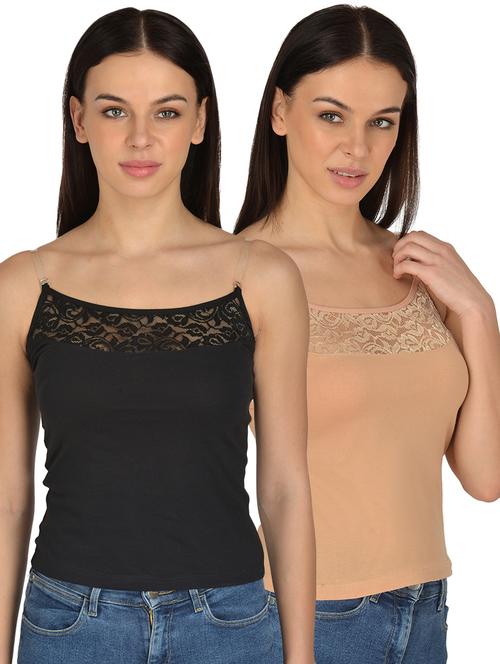set of 2 solid camisole - 17784145 - Very Small Image - 1