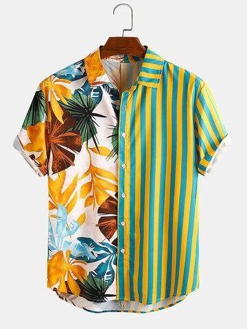 half sleeves multi colour shirt with - 17784201 - Very Small Image - 1