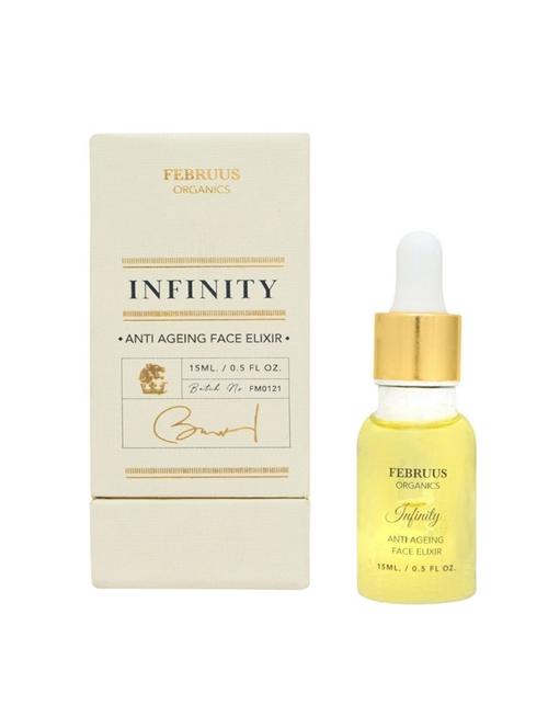 infinity anti-ageing face elixir is a regenerative, non-greasy face oil crafted to revive and fortify the facial skin. - 17784762 - Very Small Image - 1