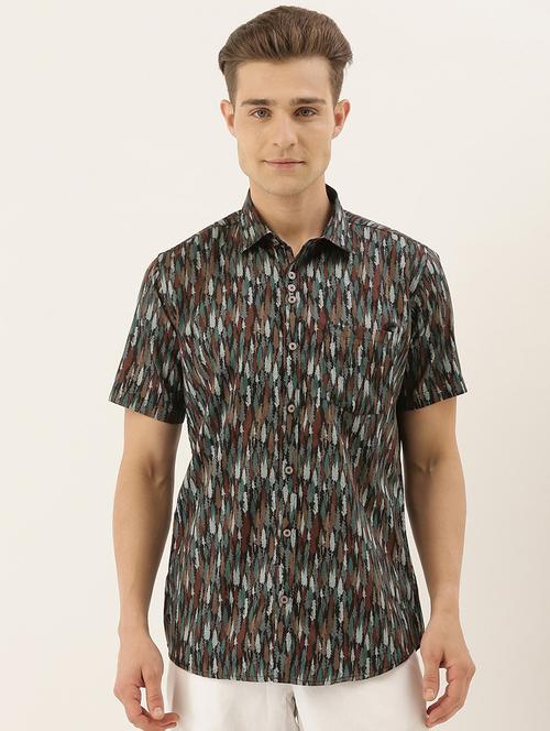 multi colored printed casual shirt - 17785642 - Very Small Image - 1