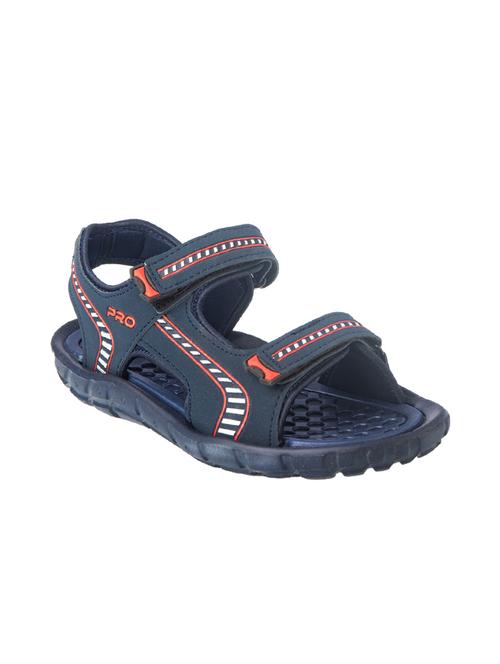 navy leather back strap floaters - 17786732 - Very Small Image - 1