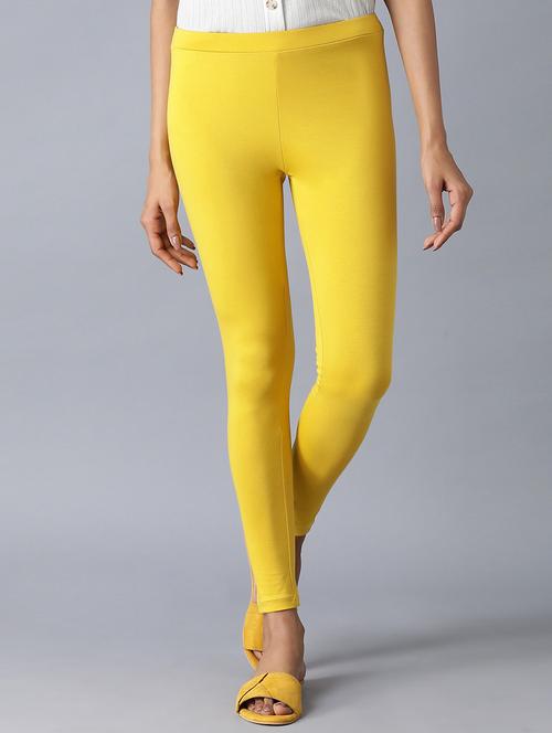 yellow solid legging - 17790821 - Very Small Image - 1