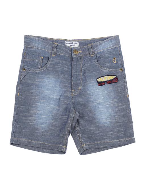blue denim solid three fourth - 17792574 - Very Small Image - 1