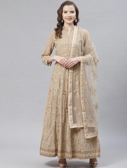 embroidered unstitched suit set - 17792768 - Very Small Image - 1