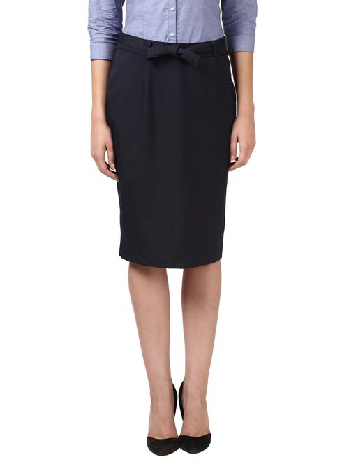 tie front pencil skirt - 17793006 - Very Small Image - 1
