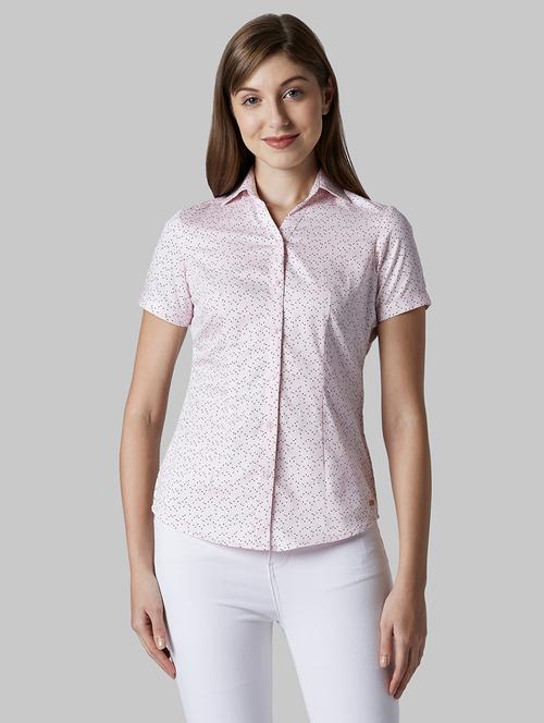 pink printed shirt - 17793074 - Very Small Image - 1