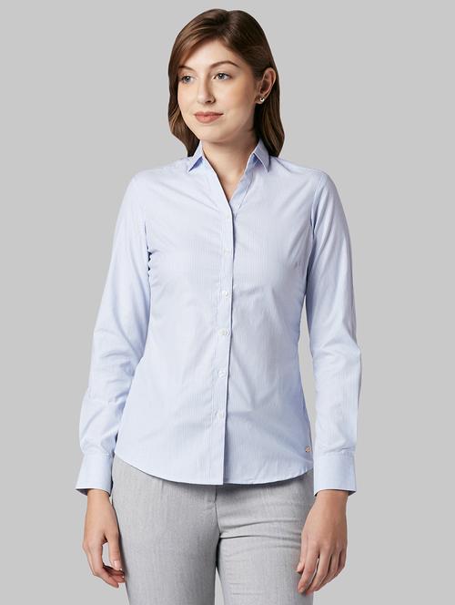 long sleeved striped shirt - 17793154 - Very Small Image - 1