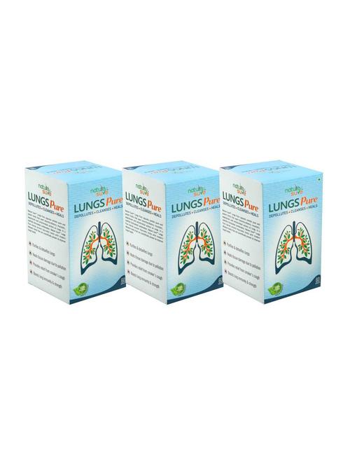 pack of 3 nature sure lungs pure capsules - 17794098 - Very Small Image - 1