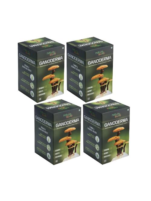 pack of 4 nature sure ganoderma lingzhi reishi mushroom capsules - 17794115 - Very Small Image - 1