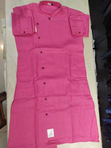 cross style kurta dark pink color - 17794166 - Very Small Image - 1