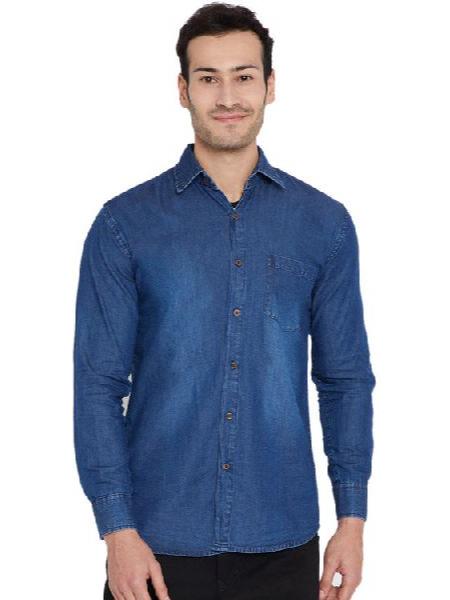 blue denim shirt - 17794203 - Very Small Image - 1