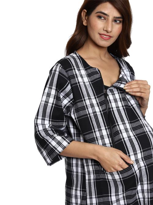 thrill women's woolen nursing, feeding, maternity - 17794865 - Very Small Image - 1