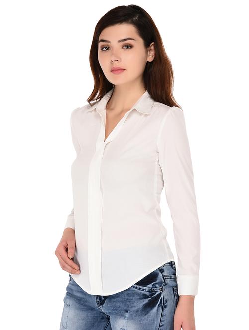 long sleeved solid top - 17794902 - Very Small Image - 1
