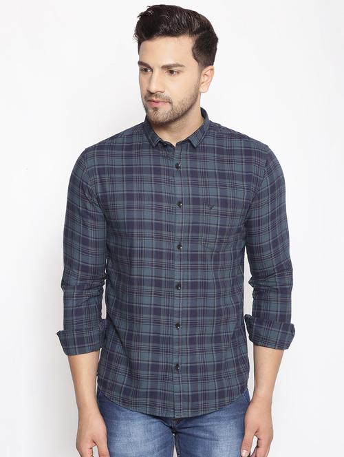 green checkered casual shirt - 17795912 - Very Small Image - 1